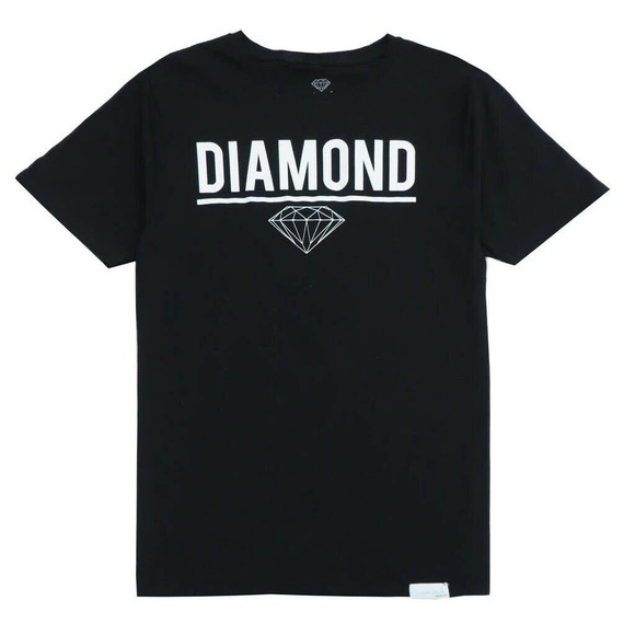 Diamond Supply Co. Men's Logo Graphic Crew Neck Tee T-Shirt - Strike - Picture 1 of 1